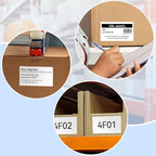 Label KINGDOM 30256 Paper Roll Replace for Dymo Standard Large Shipping Labels 2-5/16'' x 4'' LW White Labels for Label Writer 450 Twin Turbo Duo (59 mm x 102 mm, 300/Roll, 1 Roll)
