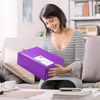 UCGOU Poly Mailers 19x24 Inch Purple 100 Pack Extra Large Shipping Bags Strong Thick Mailing Envelopes Self Seal Adhesive Waterproof and Tear Proof Boutique Postal for Clothing Quilt and More