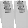 Epakh 24 Pieces Clipboard Bulks Metal Clipboard Aluminum Office Low Profile Clip Standard A4 Letter Size Metal Clip Board, Size 12.5 x 9 Inch