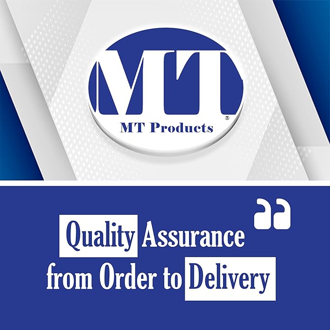 MT Products Blank Envelope Shipping Label Sleeves - 6.5" x 10" Packing Slip Pouches for Shipment/Return - Pack of 100