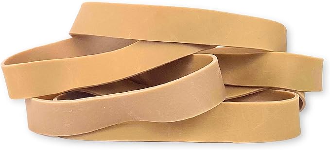 Upgrade Rubber Bands, Size 105, 1 lb Bags, 20-Pack Case, Made in USA
