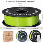 Geeetech 1.75mm PLA 3D Printer Filament, 1kg Spool (2.2lbs), Upgrade Tidy Winding Tangle-Free, Dimensional Accuracy +/- 0.03mm, Apple Green