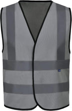 AYKRM 12 colour High visibility viz vest hi vis viz reflective work construction safety vest (XS-8XL)