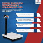 Bench Scale NTEP Approved for Warehouse & Commercial Use, 800 lb Capacity x 0.05 lb Accuracy, 16 x 20 Inch Platform with Digital Weight Indicator