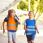 A-SAFETY Kids High Vis Reflective construction Safety vest customized LOGO