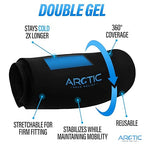 Value 2 Pack | Elbow Ice Pack Wrap & Knee Ice Pack Wrap - Ice Sleeves, Reusable Gel Ice Wrap, Elbow Cold Compression, (Large)