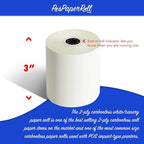 50 Rolls 3" x 95' 2-Ply Carbonless White/Canary Cash Register Paper for M119 Hypercom T77F (Impact Printer) NCR 7445-1000 Samsung SRP-100 Visit the PosPaperRoll Store