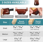 24 Pcs Chair Leg Floor Protectors Round, Silicone Felt Furniture Leg Pads Caps Covers for Hardwood Floors (Fit 1-5/16" to 2")