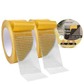 WINNOW Heavy Duty Double Sided Rug Tape 2 Inch x 66 Feet – Carpet Tape Gripper for Wood, Tile & Carpet, Non‑Slip, Strong Hold, Removable, 2 Rolls