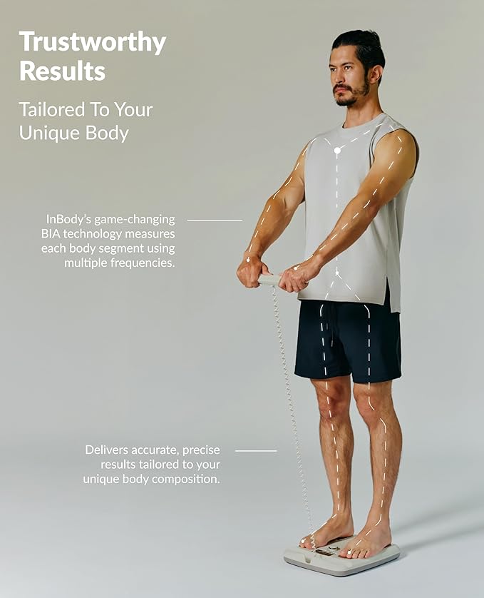 InBody Dial H20 | Body Composition Scale Most Accurate | Smart Scale with BMI, Body Fat, Muscle Mass | Weight Scale with Body Fat and Muscle