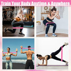 Deekin Resistance Bands Resistance Loop Exercise Bands Exercise Equipment Elastic Ring for Women and Men Home Fitness, Gym, Yoga