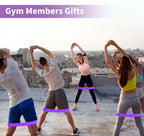 100 PCS Bulk Resistance Bands, Loop Exercise Bands Set for Gym Members Sports Class Students Gift, 5 Pieces Each Set with Storage Bag, Fitness Bands for Outdoor Home Gym Yoga Pilates