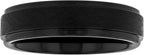 Men's 6mm Tantalum Carbide Contemporary Bands - Choice of Designs with Step Edges
