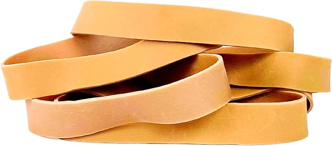 Upgrade UPG234105 Large Rubber Bands, Size 105, Thick Wide, 60 Count, 1 lb Bag, USA