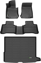HAFIDI® Floor Mats & Cargo Liner Set Fit for 2016-2022 Mercedes Benz GLC& GLC 250& GLC 300& GLC 350e (Not for Coupe) All Weather TPE Anti-Slip Full Set Floor Liners Custom Accessories - Black