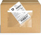 200Pack CLASSY Premium Clear 6'' x 9'' Packing List Envelopes, Self-Adhesive shipping label sleeves