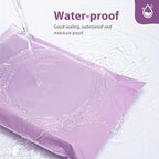 Fuxury Large Poly Mailers 19x24 Inch 100 Pcs, Waterproof Shipping Bags for Clothing, Strong Adhesive Shipping Envelopes for Small Business Suppliers, Self Seal Mailers Poly Bags Mailing Bags Purple