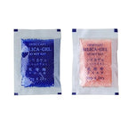 Dry & Dry 5 Gram [100 Packets] Blue Indicating(Blue to Pink) Silica Gel Packets Desiccants Silica Gel Packets - Rechargeable Silica Packets, Silica Gel, Silica Gel Packs