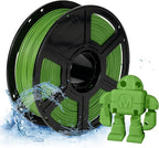 FLASHFORGE PETG Pro Filament 1.75mm Green, 3D Printer Filament 1kg (2.2lbs) Spool, Dimensional Accuracy +/- 0.02mm, 3D Printing Filament for Various Mechanical Parts, Waterproof Parts