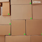 1000 Quality Control Approval Stickers, 1 Inch | Fluorescent Green QC Tester Labels for Inventory Inspection and Calibration