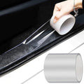 MYFAMIREA Car Door Invisible Anti-Collision Self Adhesive Seal Strip Seal Weather Strip Scratch Resistant Transparent Fit for Most Car, Protect The Car Body and Door(33Ft x 4In)