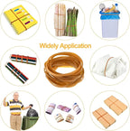 Rubber Band Depot, Size #32, Everyday Rubber Bands - Rubber Band Measurements: 3" x 1/8'' - Approximately 185 Rubber Bands Per Bag - 1/4 Pound Bag