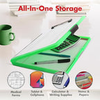 Dexas Slimcase 2 Plastic Clipboard with Storage and Side Opening