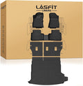 LASFIT Floor Mats & Backrest & Cargo Mats for Subaru Forester 2025 (Fit Hybrid, Not for Gas), All Weather TPE Custom Fit Easy Clean for Forester 2025 Car Accessories Trunk Liners