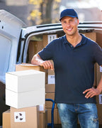 40-Pack-Small-Shipping-Boxes-10x7x5, Corrugated-Cardboard-Boxes-for-Packaging-Small-Business, White-Boxes-Mailers