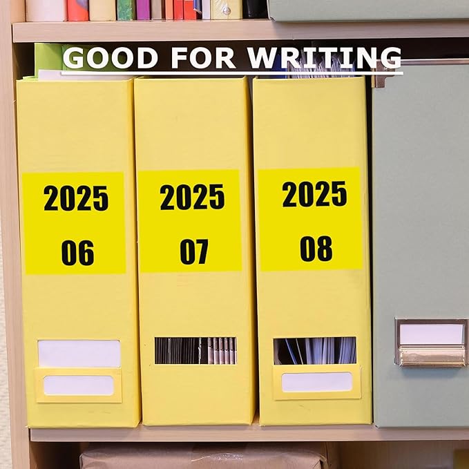 2" x 2" Thermal Labels Stickers Yellow, Square Thermal Shipping Stickers, Multipurpose Inventory Self-Adhesive Direct Thermal Label for Small Business (500 Labels/Roll)