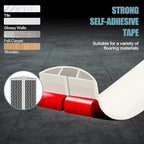 Floor Cord Cover Cable Cavity Self Adhesive Cord Hider Floor 10FT Floor Cable Management Power Cord Protector Floor Electric Cord Covers for Offices, Gym, Exhibitions (Beige, 1.57" x 10')