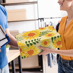 Metronic Poly Mailers 14.5x19 Inch Shipping Bags for Clothes,Self Adhesive Shipping Envelopes for Small Business,Waterproof Mailers Poly Bags for Shipping,Packaging Mailing Bags Sunflower 50pc