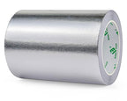 BOMEI PACK Adhesive Aluminum Foil Heat Shield Tape Barrier, Fiberglass Thermal Insulation Reflective Material High Temp Protection (6in*66ft)