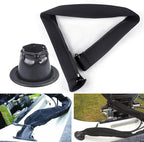 48-Inch Zippered Rigging Sleeve with Marine Cable Boot Diameter 4 2/5" with Cable Tie Universal Fit for Yacht Cable Management Kit