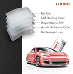Lumen Standard PPF Film for Car - 60" x 50' Durable TPU, Self-Healing, UV Resistant, Clear Paint Protection Film for Cars, Universal Fit, Cost-Effective Solution