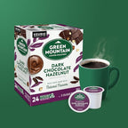 Green Mountain Coffee Roasters Dark Chocolate Hazelnut Coffee, Keurig Single Serve K-Cup Pods, 96 Count