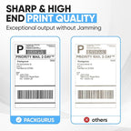 4"x6" Direct Thermal Label Roll, Shipping Labels with Perforated, Commercial Grade for Thermal Printer, 500 Labels/Roll, 4 Rolls (2,000 Labels Total)