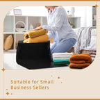 Fuxury Poly Mailers Large 24x36" 25 Pcs, XXL Shipping Bags Bulk for Clothing, Strong Adhesive Shipping Envelopes for Small Business Suppliers,Waterproof Mailers 2.5mil Poly Bag Mailing Envelopes Black