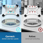 Lab Scale 6000gx0.01g,Analytical Balance 0.01g High Precision Electronic Digital Balance Scale, Scientific Scale Gram Scale Digital Balance for Kitchen Lab Weighing Jewelry Scale