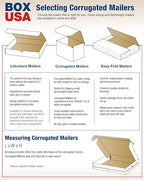 Box USA BM953 9"L x 5"W x 3"H, White (Pack of 50)
