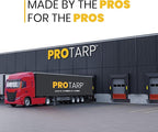 PROTARP Extra Heavy Duty 16 Mil Tarp Cover, Waterproof, UV Resistant, Rip and Tear Proof, Poly Tarpaulin with Reinforced Edges for Roof, Camping, Patio, Pool, Boat. (Black 30′ X 60′)