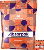 Absorpak Desiccant Packs for Storage - Silica Gel Packets Moisture Control - 500 pcs Small (2g each) - Silica Packets for Shoes, Clothes, Electronics, Moisture Absorbers for Food Pantries & Households