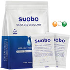 Silica Gel Packets, 100 Gram 10 Packs Moisture Absorbers with Color Indicating, Food Safe Desiccant Packs for Storage, Silica Packets for Foods, Electronics, Closet, 3D Filaments