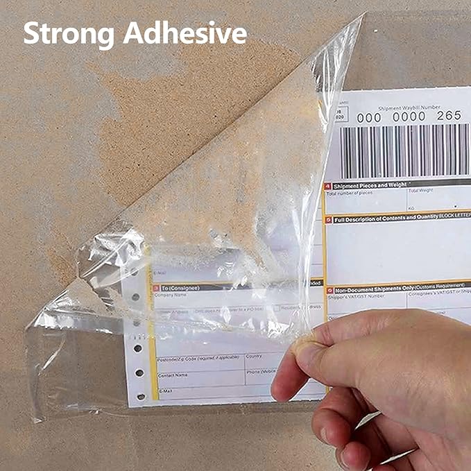 Packing List Envelopes, Clear 6” x 9” Self Adhesive Shipping Labels Envelope Pouches 4000 pack