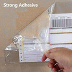RyhamPaper Packing List Envelopes, Clear 7.5" x 5.5" Self Adhesive Shipping Labels Envelope Pouches (500 Pack)