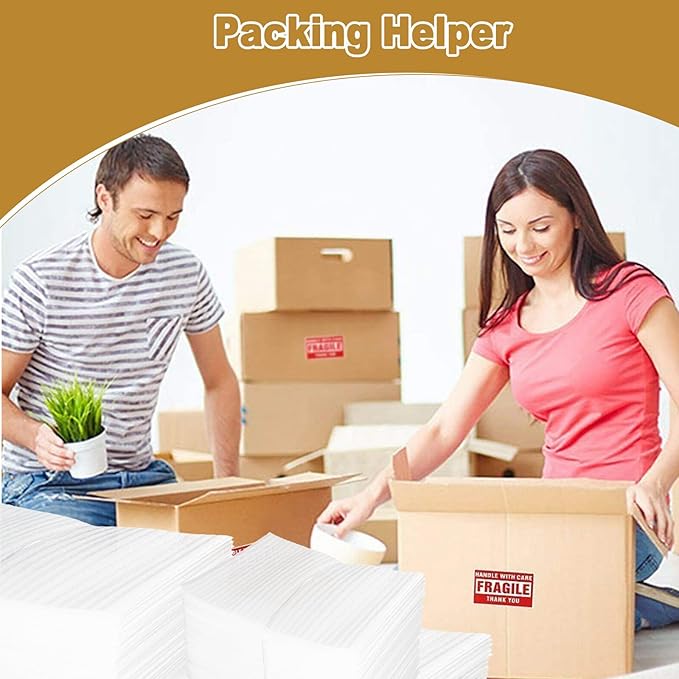 10'' x12'' Cushion Foam Pouches, 50Pcs Packing Cushioning Supplies for Moving, Foam Wrap Pouches Protect Fragile Items, Cushioning Foam Padding for Packaging Dishes/China/Cups/Plates/Mugs