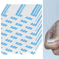 ADY Removable Double Sided Tape Heavy Duty 40 Pack, Clear Picture Hanging Strips Damage Free for Wall, Refill Adhesive Strips for Rent Room, Nano Transparent Adhesive Tape for Decor, Poster