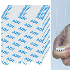 ADY Removable Double Sided Tape Heavy Duty 40 Pack, Clear Picture Hanging Strips Damage Free for Wall, Refill Adhesive Strips for Rent Room, Nano Transparent Adhesive Tape for Decor, Poster
