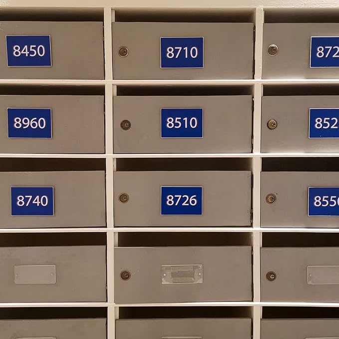 MECCANIXITY 3001 to 4000 Consecutive Number Stickers Inventory Label Black Numbers for Office Warehouse Numbering Classification