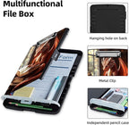 Clipboard with Storage Box & Pen Holder,Heavy Duty Clip Boards 8.5x11 for Nursing,High Capacity,School & Office Supplies,Dragon Reading